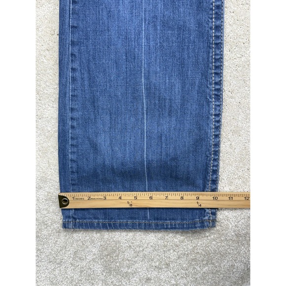 Cruel Denim Hannah Jean Womens 33/15R Medium Blue Mid Rise Bootcut Stretch Denim - Picture 9 of 10